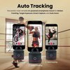 Pivo Pod Lite Fitness Tracking Phone Holder, Auto 360 deg. Rotation, Handsfree Video Recording - Gray PV-P1L06